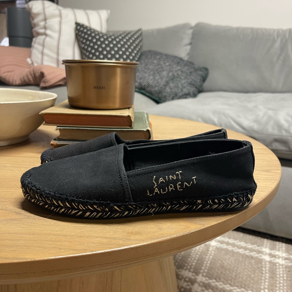 YSL Saint Laurent espadrilles shoes